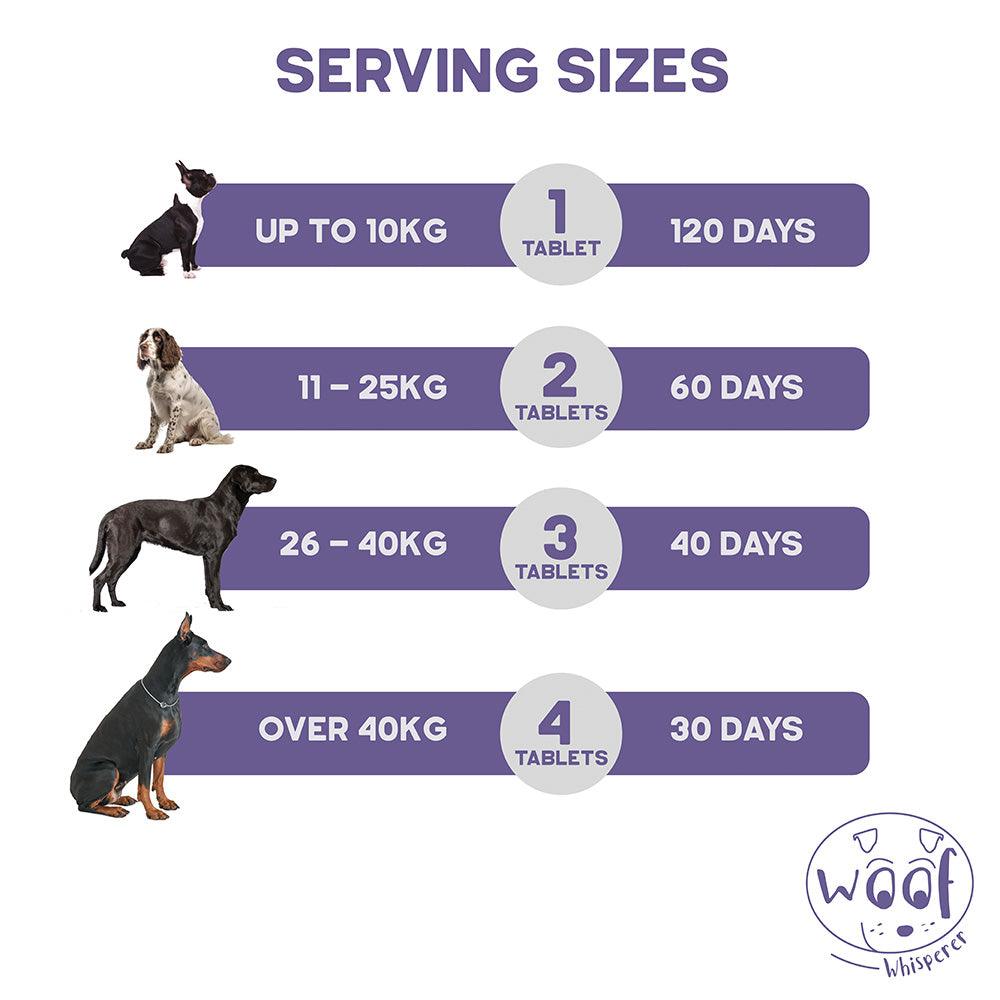 CALM - Anxious, Reactive or Hyperactive Dog Supplement