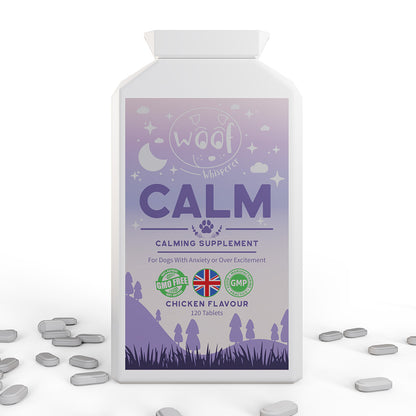 Calm Supplements for Anxious & Hyperactive Dogs