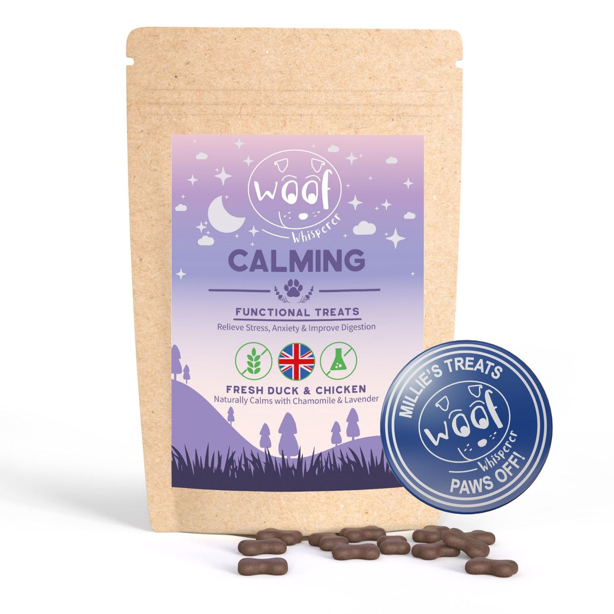 1000 Natural Treats to reduce your dog's Anxiety, Stress & Fear