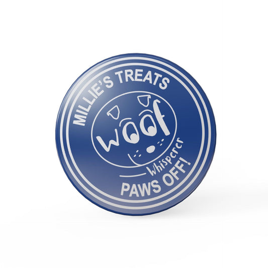 Personalised Dog Treat Tin - Training Aid - Pocket Sized - The Woof Whisperer